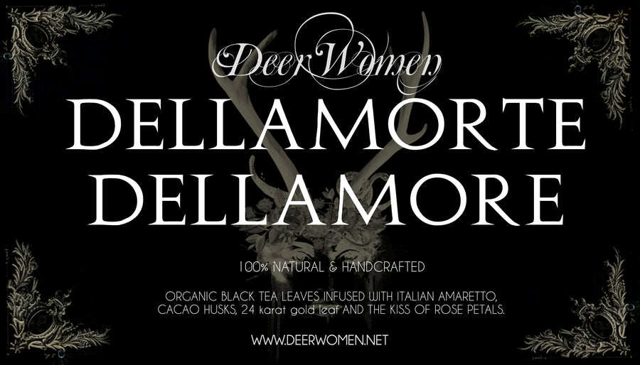 Dellamorte Dellamore - Thé Amaretto noir 24 carats