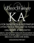 KA - a Spirit Blend for depression & postpartum